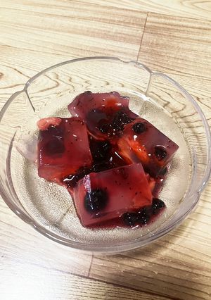 初夏のアクエリアスの寒天ゼリー-レシピのメイン写真