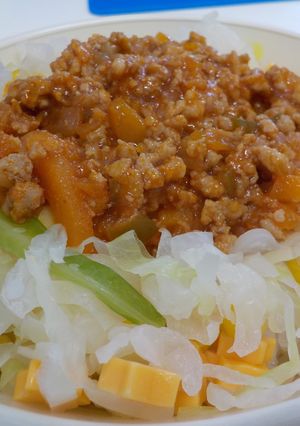 【給食】タコミート-レシピのメイン写真