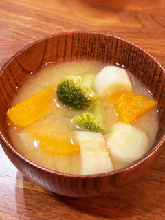 夏野菜のみそ汁-レシピのメイン写真