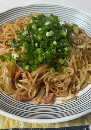 スパゲティ・ガリバタ醤油もやし-レシピのメイン写真