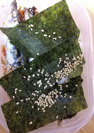 ししゃも重のり弁-レシピのメイン写真