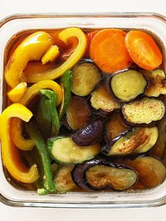夏野菜の焼き浸し-レシピのメイン写真