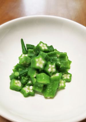 オクラの甘酢和え-レシピのメイン写真