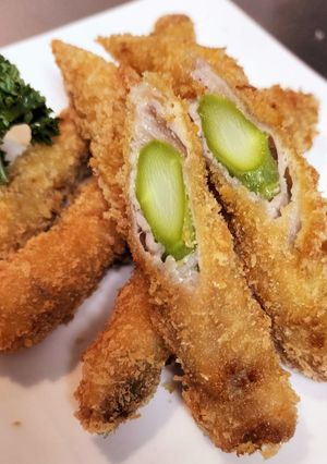 アスパラロールフライ-レシピのメイン写真