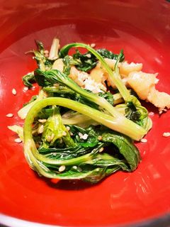 余ったセロリの葉を活用!カンタン酢炒め-レシピのメイン写真
