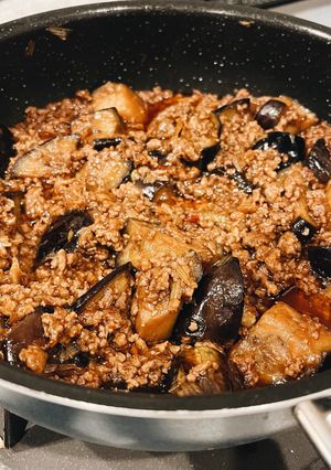 お肉たっぷり♡ 簡単！本格麻婆茄子-レシピのメイン写真