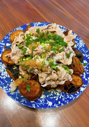 豚しゃぶと揚げなすのおろしあえ-レシピのメイン写真