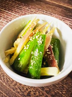 簡単★胡瓜とみょうがの浅漬け-レシピのメイン写真