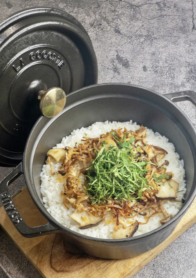 きのこと桜えびとしその混ぜごはん-レシピのメイン写真
