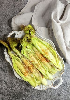 ベビーコーンのチーズ＆ペッパーグリル-レシピのメイン写真