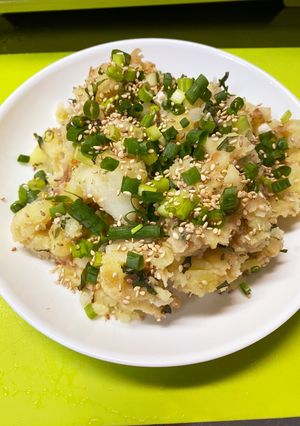 マヨなし和風ポテトサラダ-レシピのメイン写真