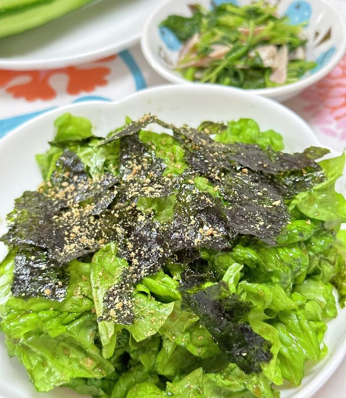 ☆超簡単☆レタスのチョレギサラダ by チャムスメ☆ 【クックパッド