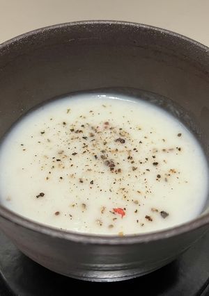 茅の舎野菜だし かぶと玉ねぎポタージュ-レシピのメイン写真