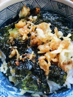 毎日のしろごはん●揚げ玉海苔ごはん-レシピのメイン写真
