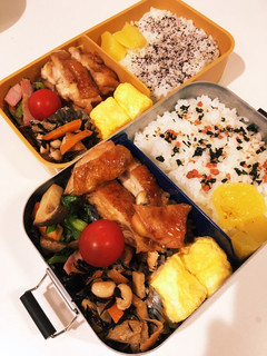 息子、夫弁当 23/6/22-レシピのメイン写真