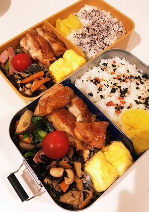 息子、夫弁当　23/6/22-レシピのメイン写真