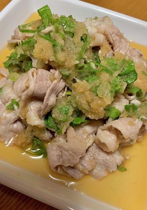 豚バラ肉と大根おろしと大葉の冷しゃぶ☆-レシピのメイン写真