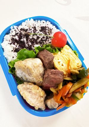 娘のお弁当2023.06.22-レシピのメイン写真