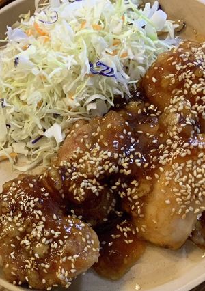 鶏もも肉の簡単はちみつ胡麻照り焼き！-レシピのメイン写真