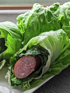 レタスの外側捨てずにソーセージのレタス巻-レシピのメイン写真
