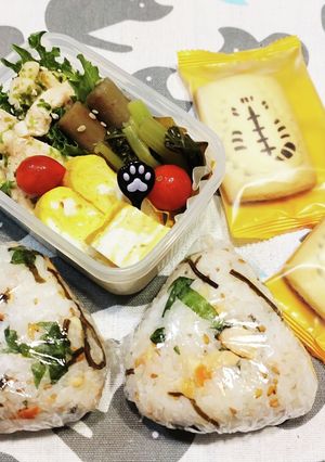 高1!男子弁当!鶏むね肉のり塩焼き 42-レシピのメイン写真