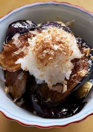 茄子の揚げ焼きおろしポン酢-レシピのメイン写真