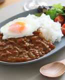 レンジで簡単！無水トマトカレー