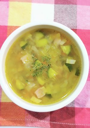 野菜たっぷりコンソメスープ-レシピのメイン写真