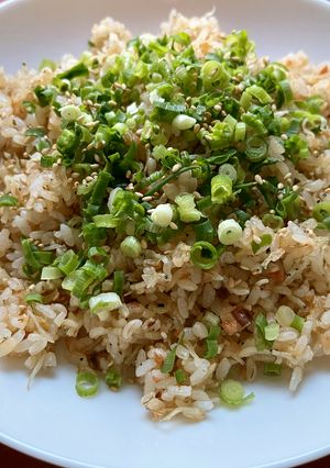 【フレイル予防】しらす梅チャーハン-レシピのメイン写真