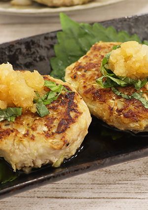 ボリューム◎節約メイン料理！つくねバーグ-レシピのメイン写真