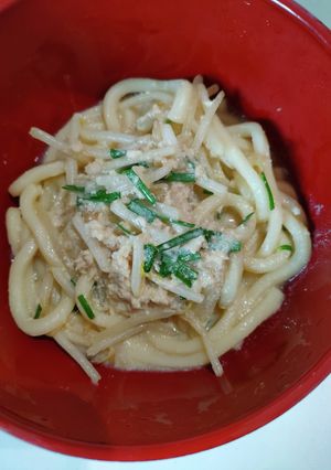 簡単☆子供大好き☆豆乳うどん-レシピのメイン写真