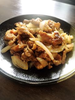 自家製焼肉のタレで!豚こま生姜焼き♡-レシピのメイン写真
