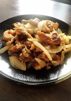 自家製焼肉のタレで！豚こま生姜焼き♡-レシピのメイン写真
