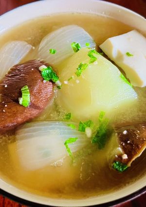 実だくさんの夏野菜汁-レシピのメイン写真