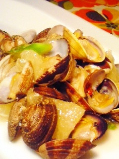 あさりとグレフルのペペロンチーノ-レシピのメイン写真