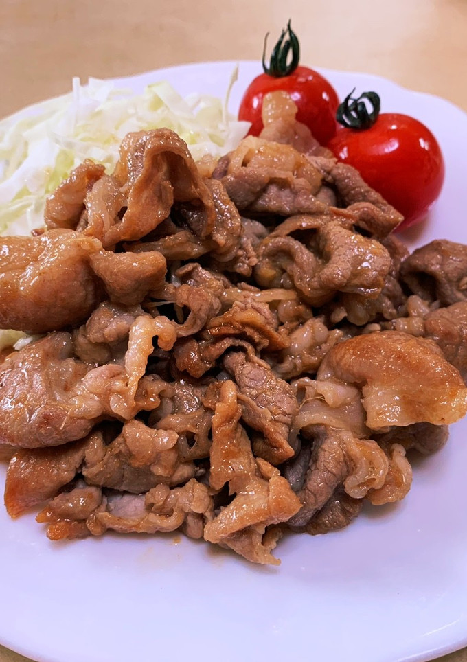 豚肉のしょうが焼き　たいしょう風-レシピのメイン写真