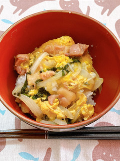 ☆焼き鳥缶の親子丼☆-レシピのメイン写真