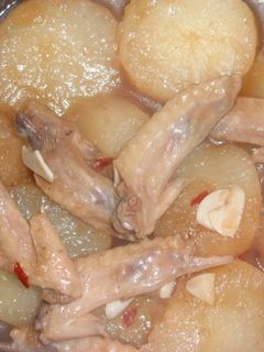 大根と鶏手羽先の煮物-レシピのメイン写真