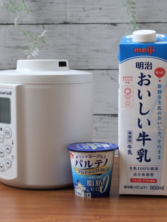 パルテノ(脂肪0)+明治おいしい牛乳-レシピのメイン写真