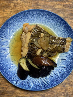 茄子とカレイの煮付け-レシピのメイン写真