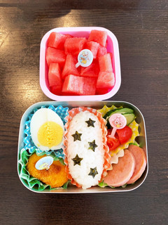 シンプル弁当☆幼稚園用☆3歳 年少-レシピのメイン写真