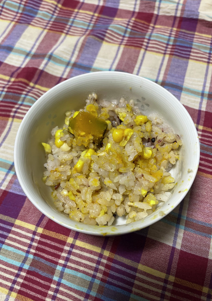 かぼちゃととうもろこしの炊き込みご飯-レシピのメイン写真