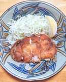 薄切り豚ロース肉のミルフィーユかつ