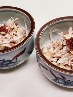 簡単!美味しい♪鶏ささみの香味梅肉和え-レシピのメイン写真