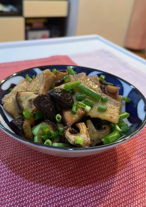 簡単美味しい♡しいたけと豚バラ肉の甘辛煮-レシピのメイン写真