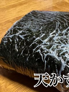 天かすのおにぎらず-レシピのメイン写真