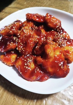 暑い夏に絶品!ヤンニョムチキン!-レシピのメイン写真