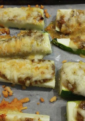 大人のピリ辛ズッキーニのみそ焼き-レシピのメイン写真