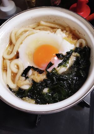 小さい鍋で煮込みうどん-レシピのメイン写真