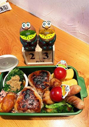 高一長女 お弁当(味噌焼きおにぎり4)-レシピのメイン写真
